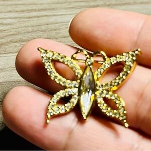 Butterfly brooch